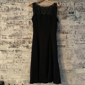 Gorgeous Evan picone formal, black dress NWT